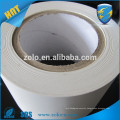 Hi-tack ultra destructible paper roll/vinyl material sticker roll